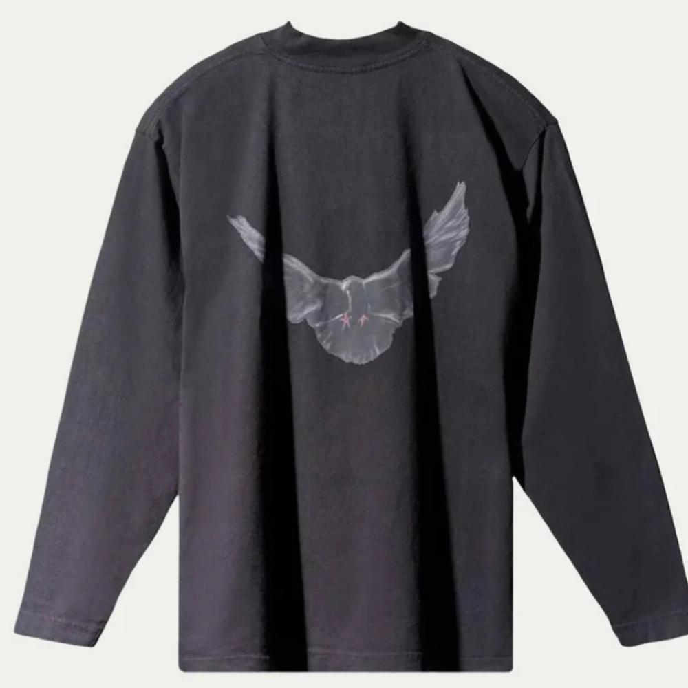 Yeezy Gap Engineered By Balenciaga Dove Long Sleeve Size Med New - Picture 2 of 12